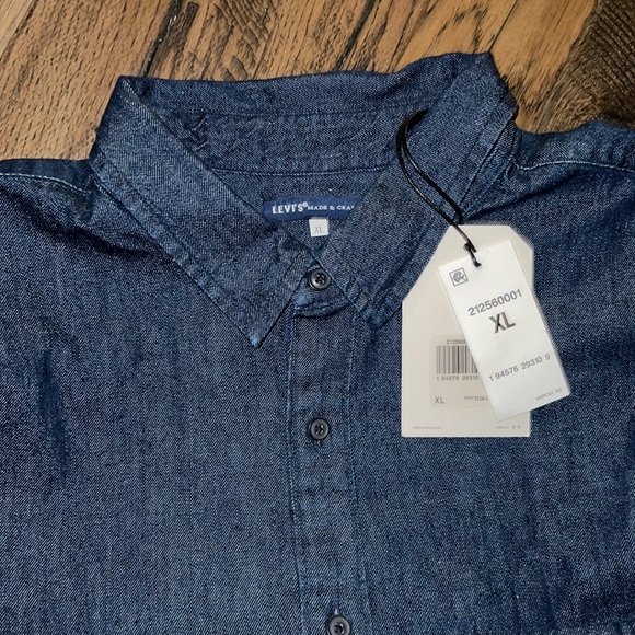 LEVI'S® MADE & CRAFTED® STANDARD SHIRT IN RANIER WASH - Picture 10 of 14